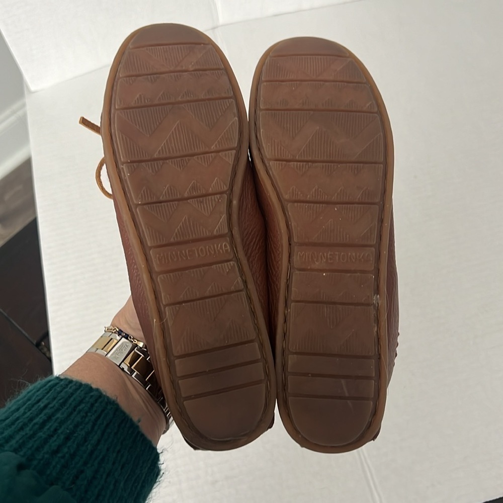 Minnetonka‎ Womens Deerskin Beaded Moc Sz 6 > - Picture 6 of 6